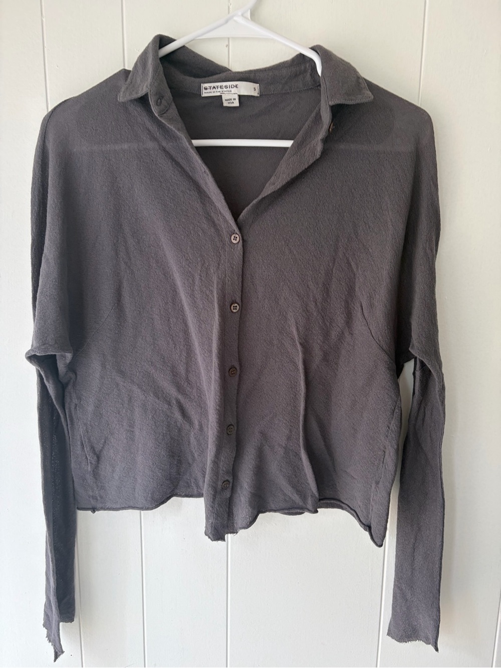 Stateside button down top small
